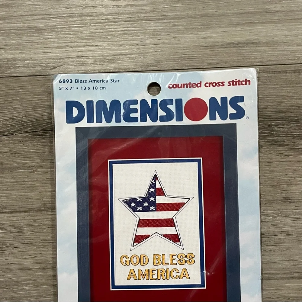 NWT Set of 2 American Patriotic Counted Cross Stitch Kits